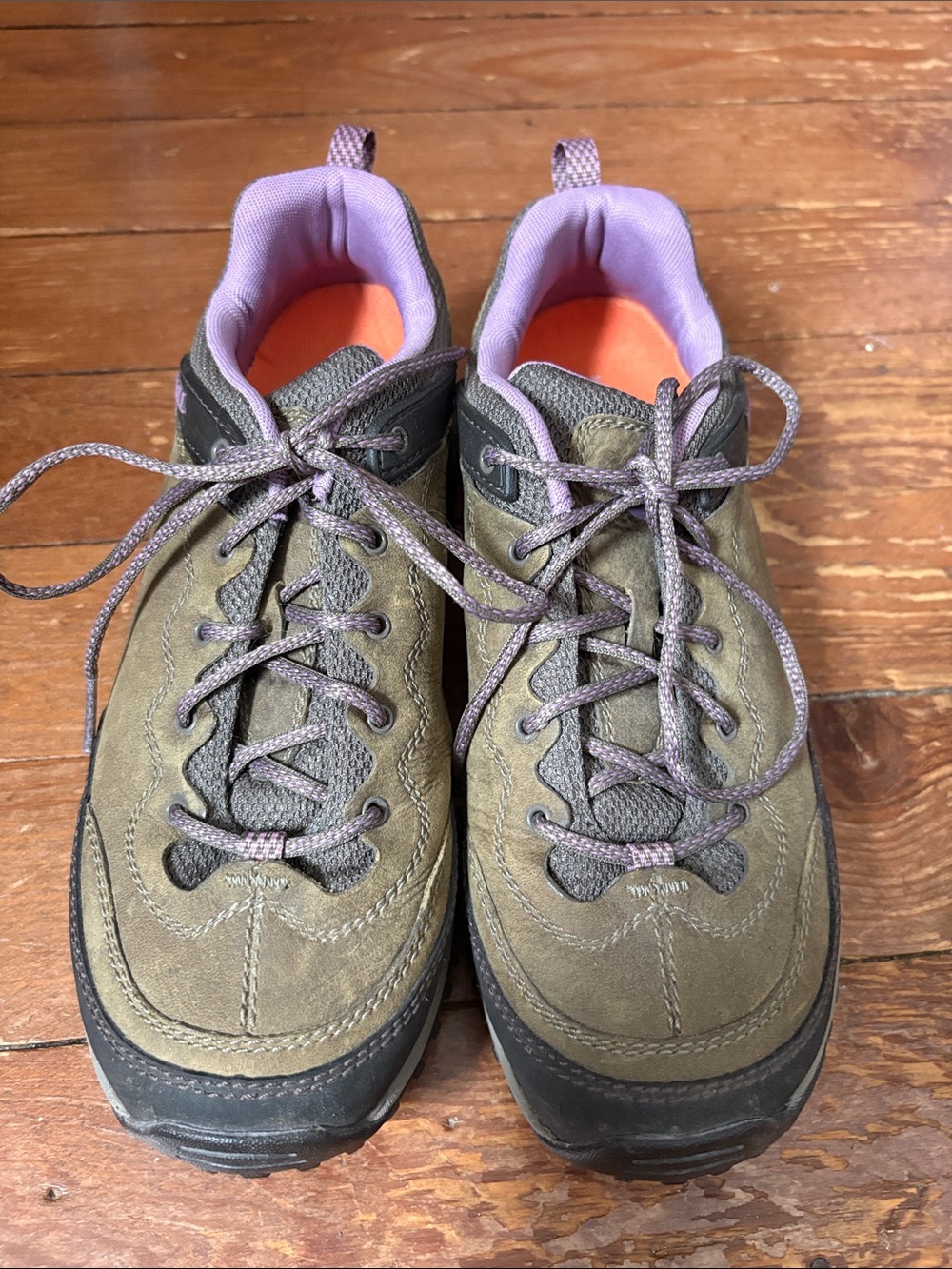 Merrell Womens Brindle Lavender Hiking Trail Shoes Boot Size 9 - Picture 2 of 8
